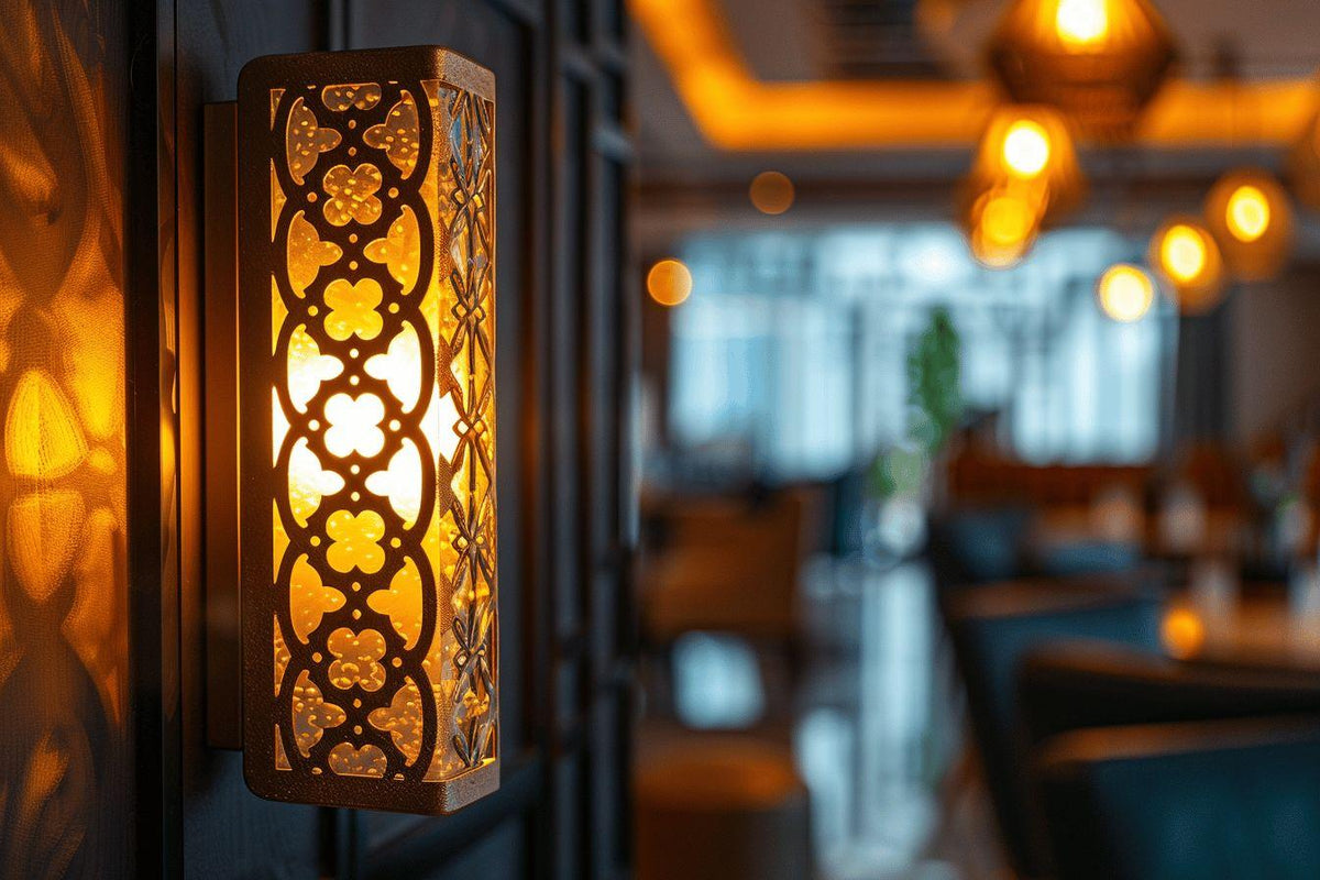 Art Deco wall lamp: vintage-style light fixtures and lighting