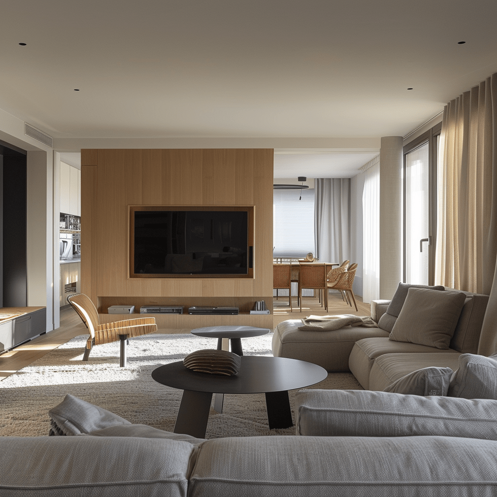 How to Arrange Furniture and Decorate a Living Room and Dining Room?
