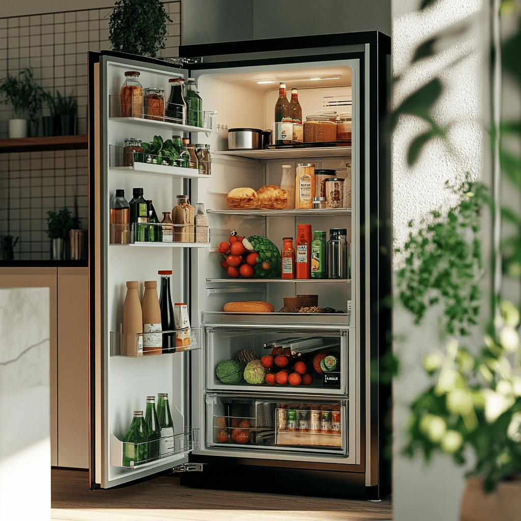 How to Hide Your Fridge in an Open-Plan Kitchen?