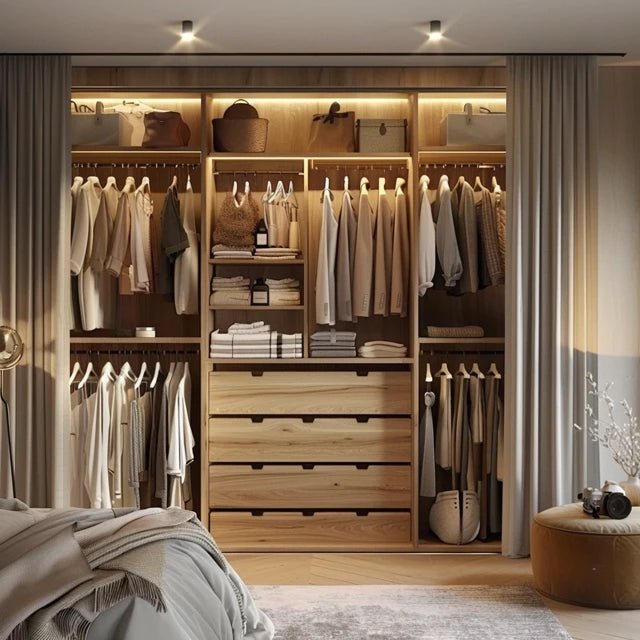 How to Install a Curtain in Front of a Closet