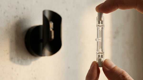 replace halogen linear bulb