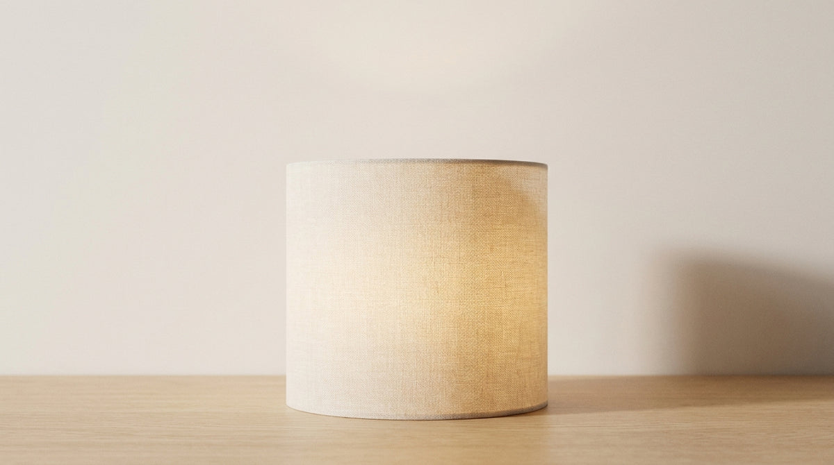How to change the fabric of a lampshade
