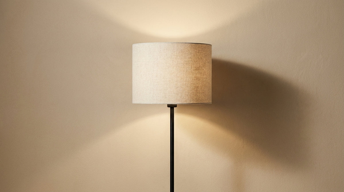 how to make a lampshade with 2 rings