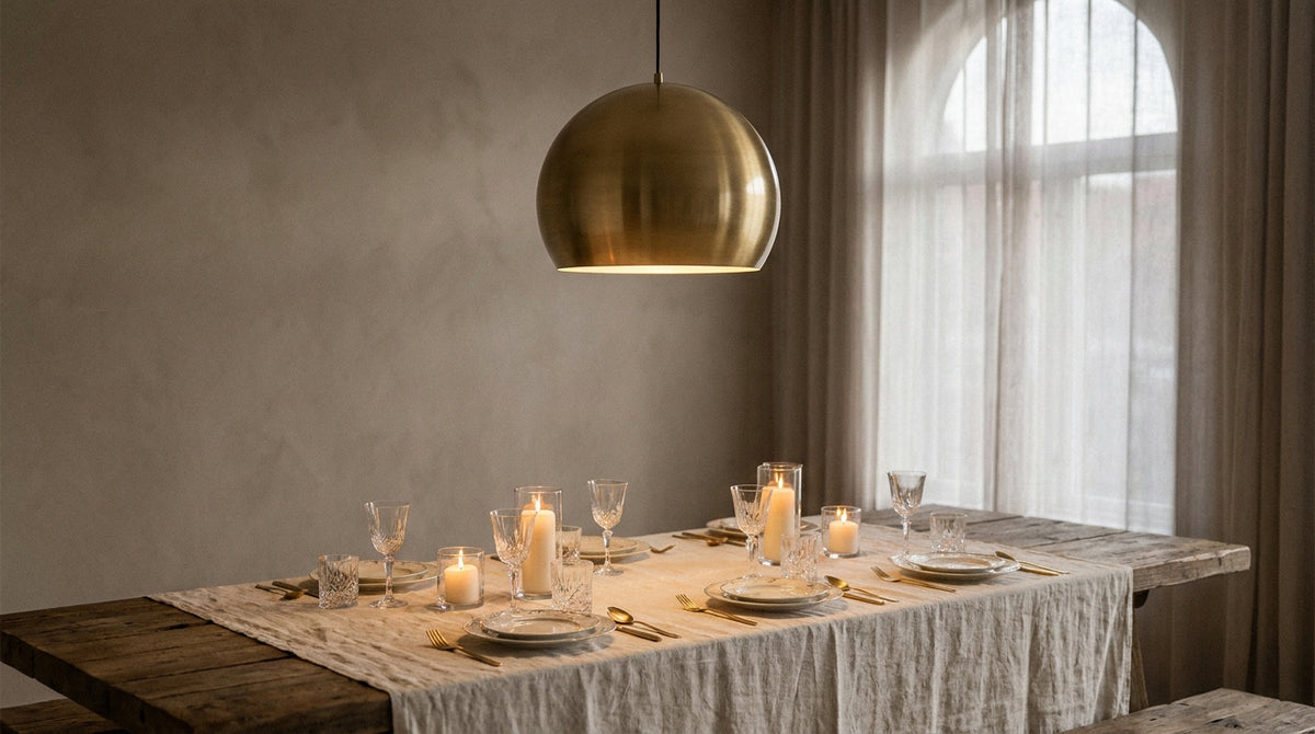 Pendant lights: create a festive atmosphere at home