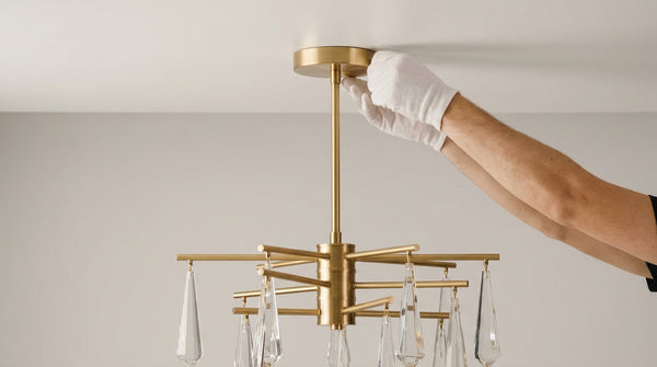 How to install a chandelier: step-by-step safety guide