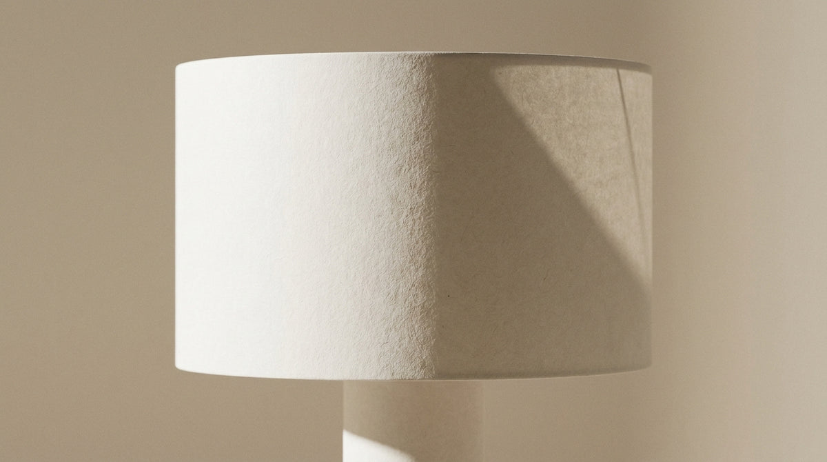 How to clean a cardboard lampshade