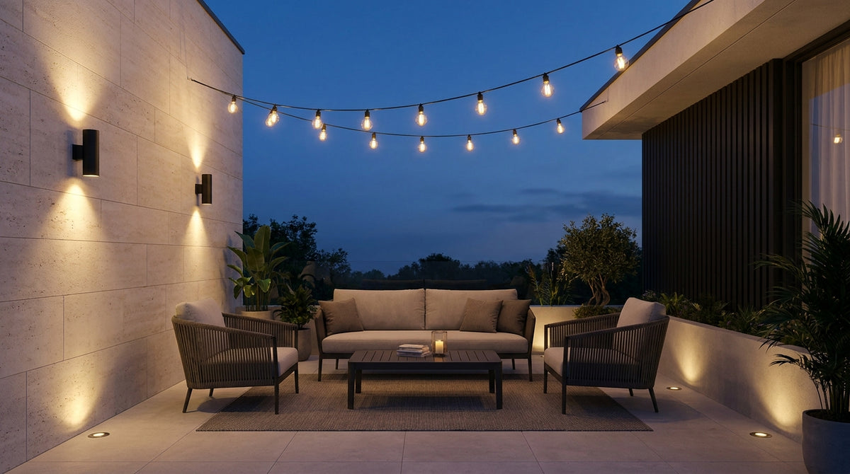 Outdoor lighting: enhance your patio, garden, and balcony