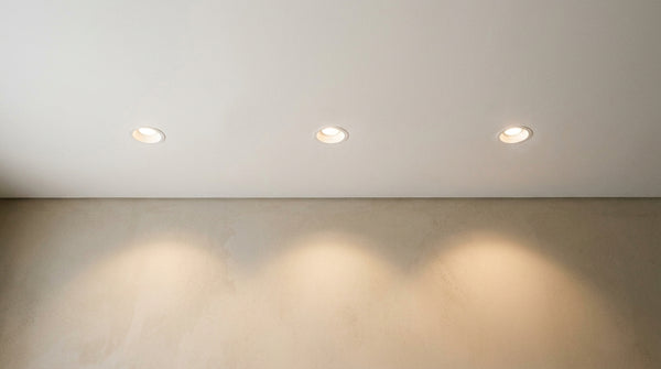 recessed ceiling light spacing