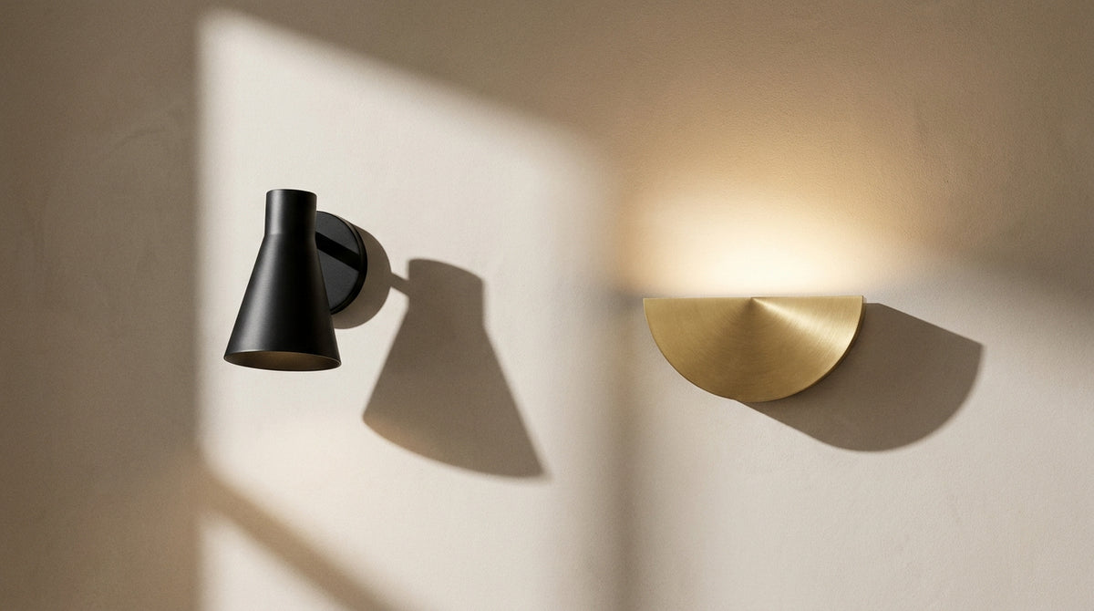 Modern wall lights: how to choose the right ones for each room