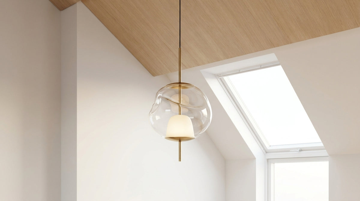 Attic pendant light: illuminating the loft