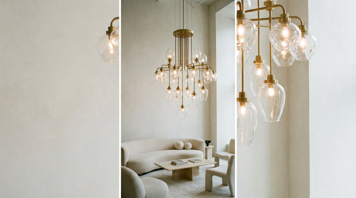 Large chandeliers: how to choose the right one for your room