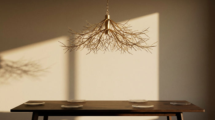 refurbish a metal chandelier