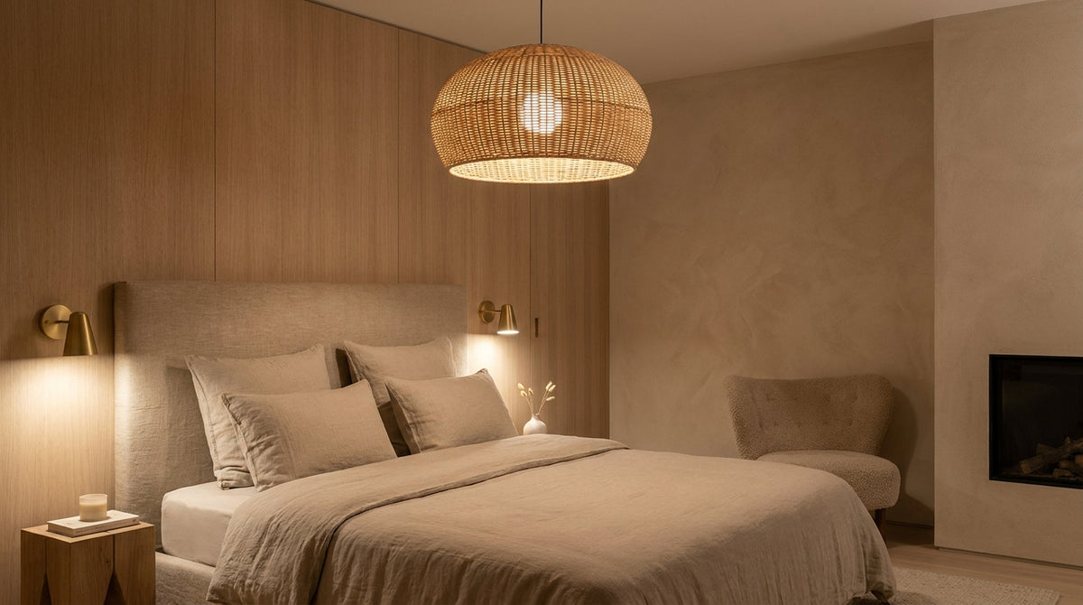 2026 bedroom lighting trends: soothing light