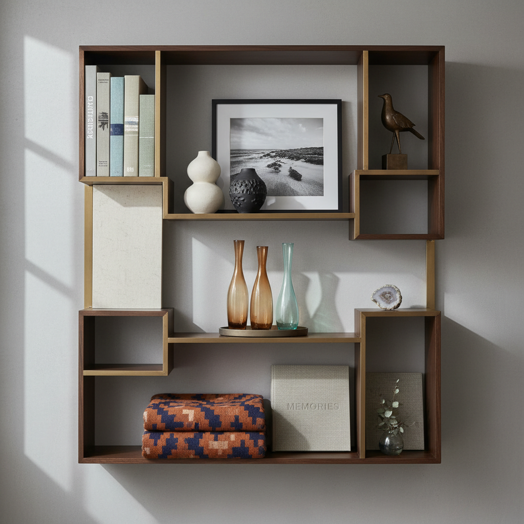 Decorative shelves: organize and display with style