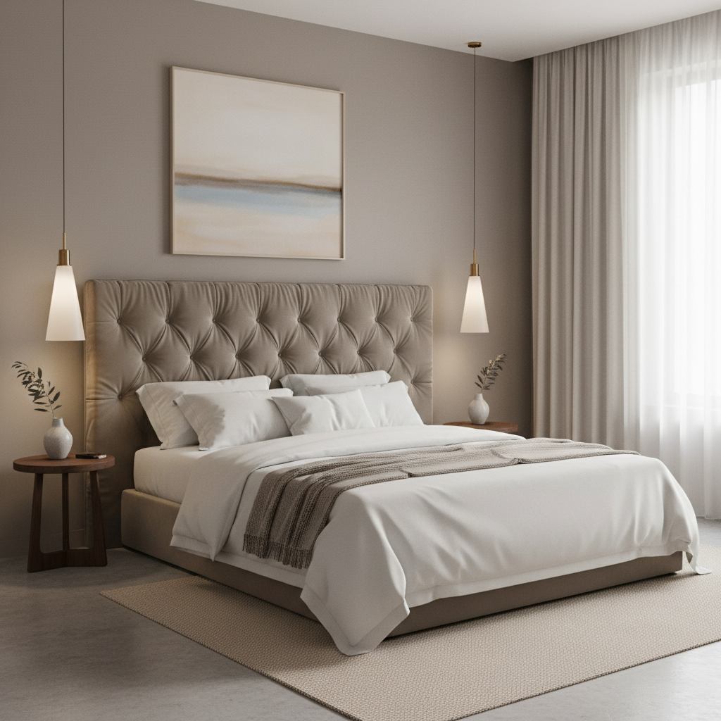Headboard: the piece that dresses up your bedroom
