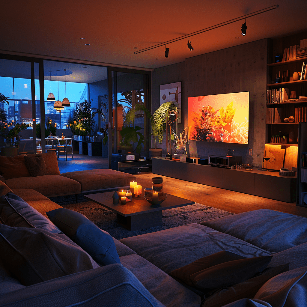 The Benefits of Ambient Lighting in Your Living Room