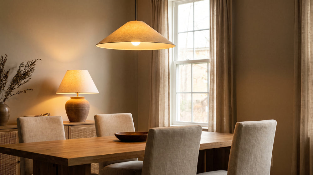 Transparent lampshades