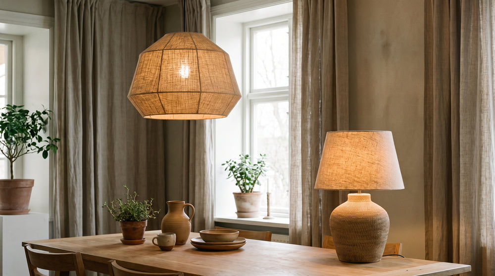 Fabric lampshades
