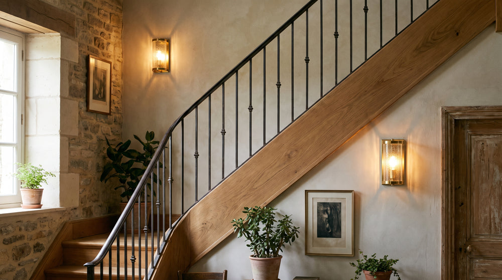Stairwell wall light