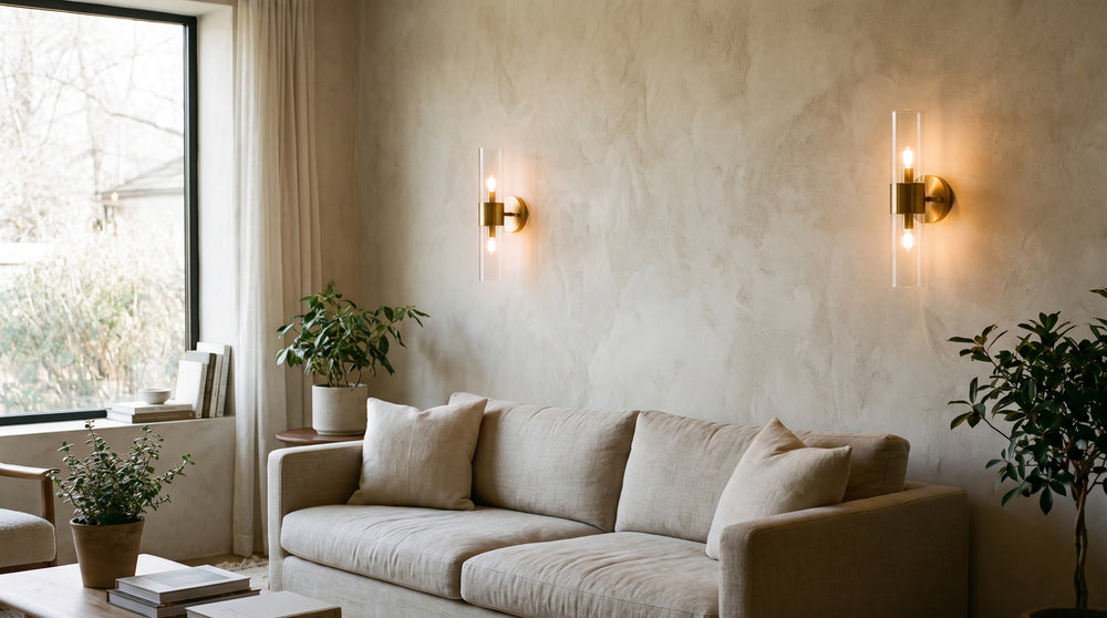 Motion sensor wall lights