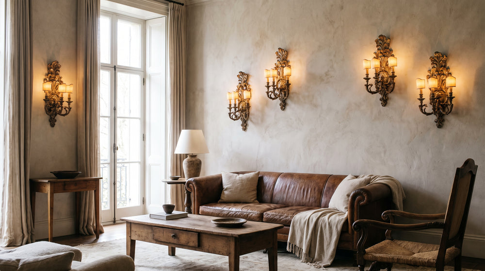 Baroque wall sconces