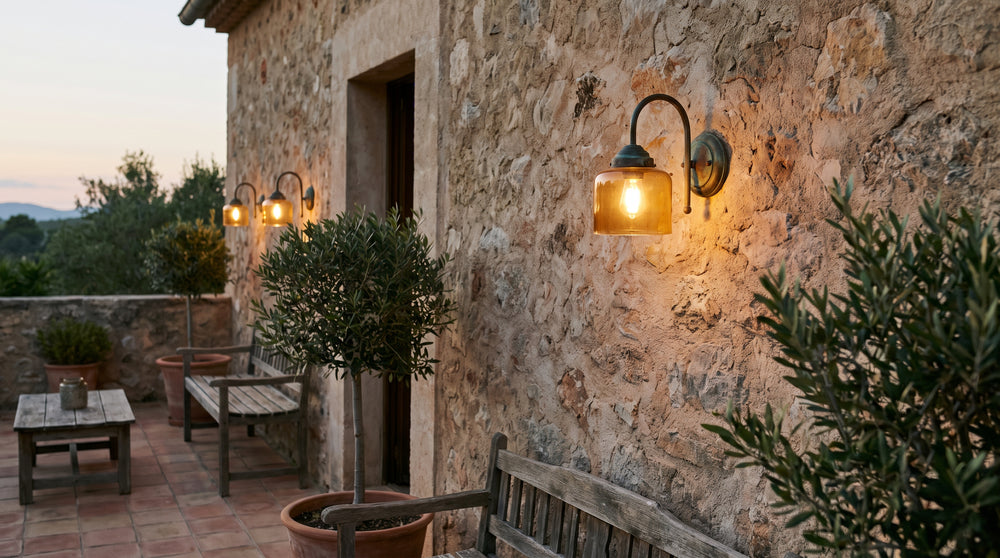 Vintage outdoor wall lights