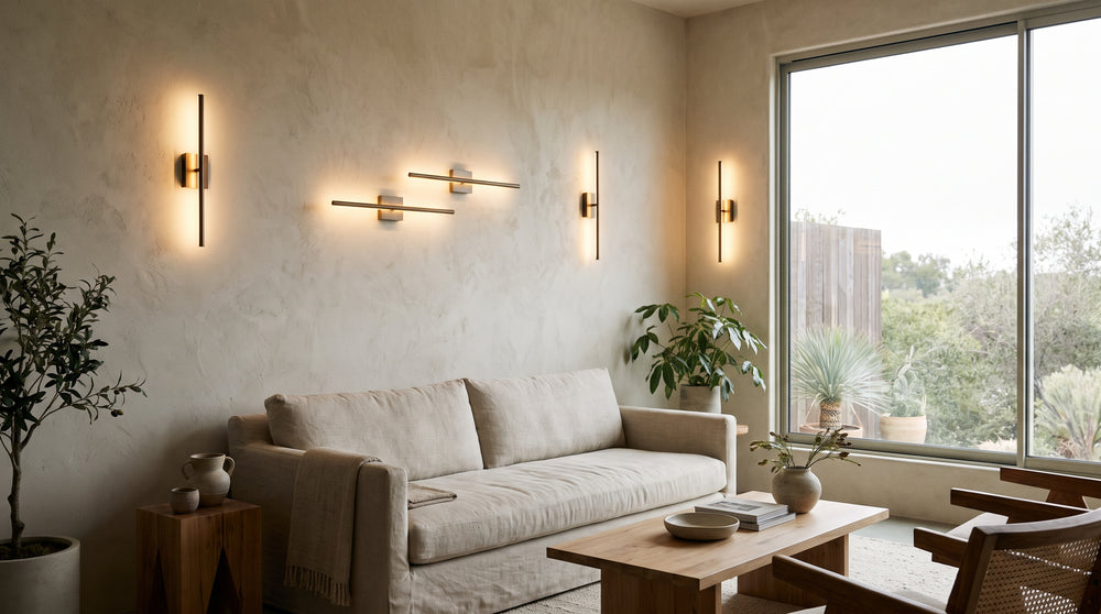 LED wall lights for living room