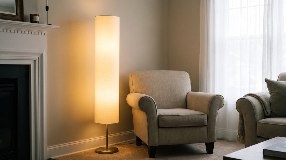 Acrylic floor lamp