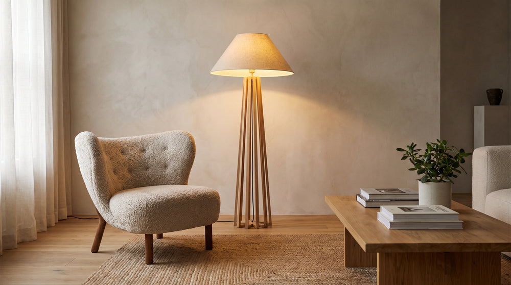 Flower floor lamp