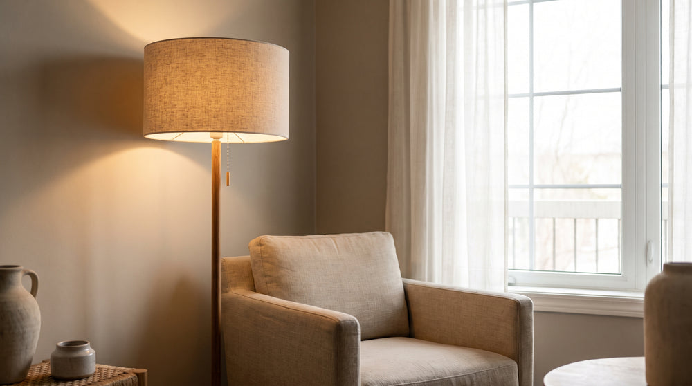 Reading floor lamp