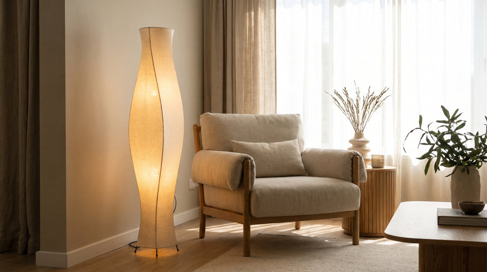 Neon floor lamp