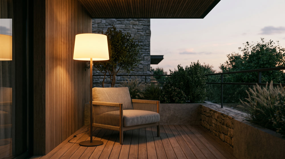 Wireless LED outdoor floor lamps