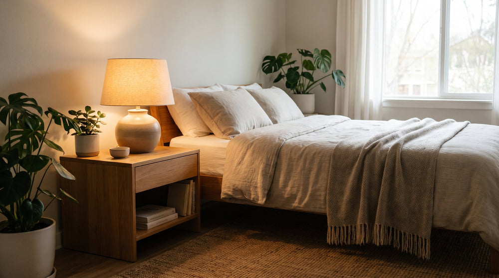 Smart bedside lamp