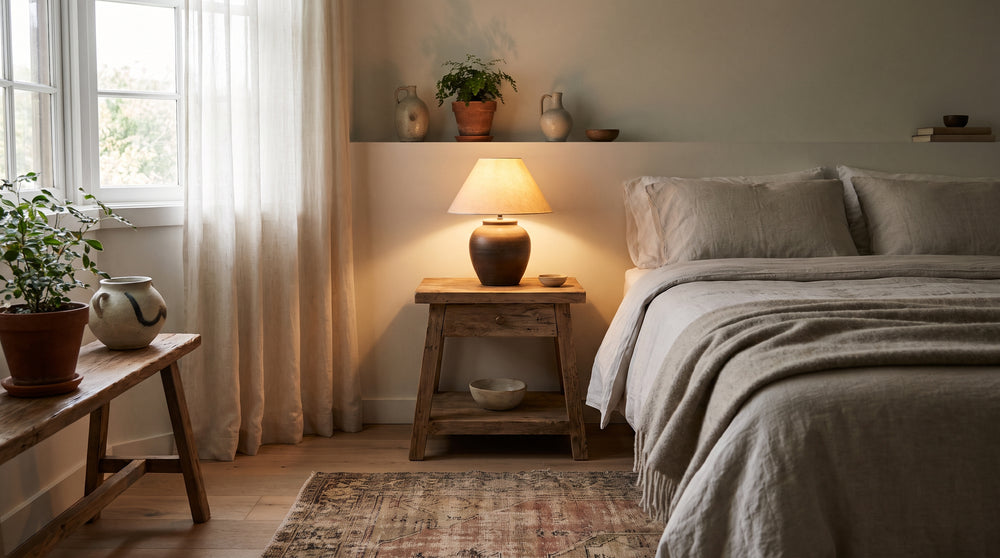 Bedside reading lamp