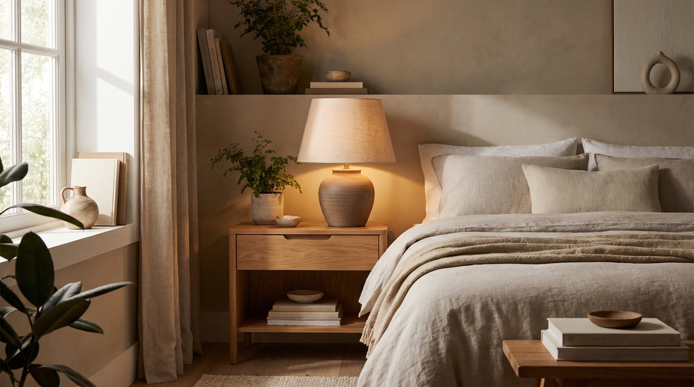 Rechargeable bedside table lamps