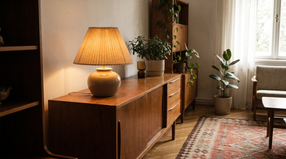 Retro table lamps