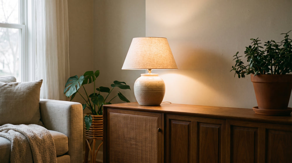 Rechargeable solar table lamps