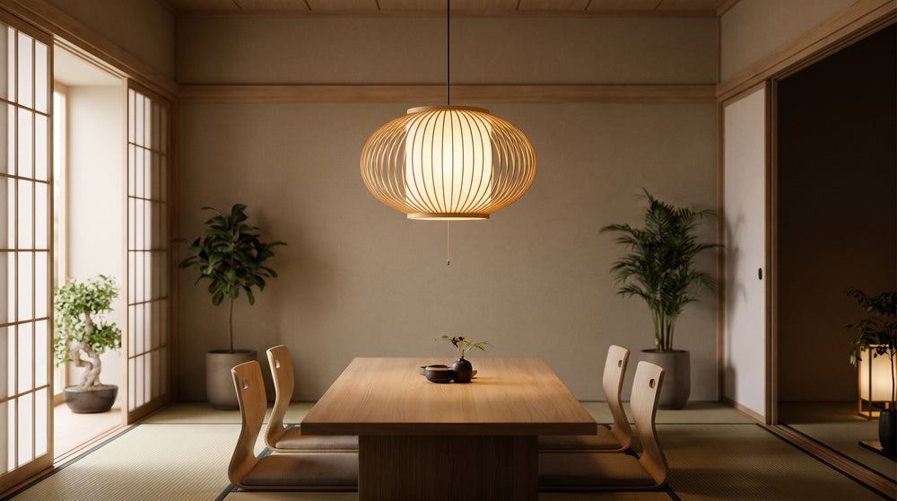 Japanese pendant light