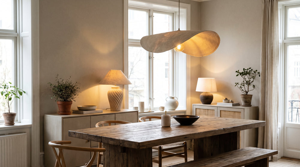 Grey light fixtures