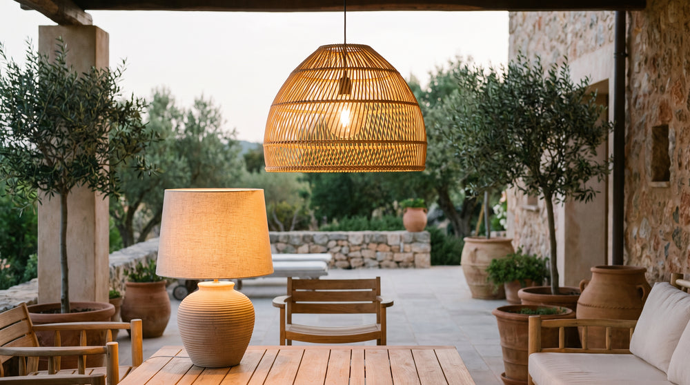 Outdoor garage lighting