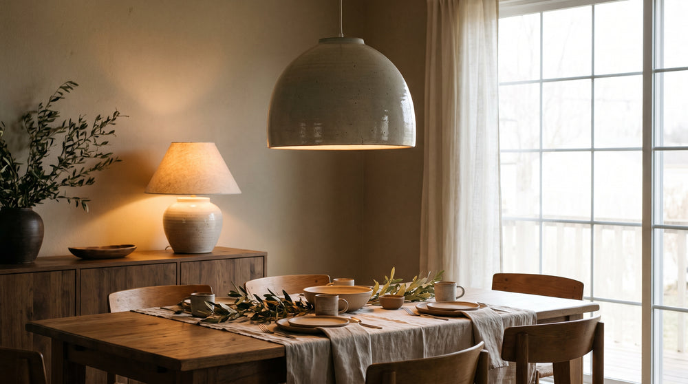 Ceramic lighting fixtures