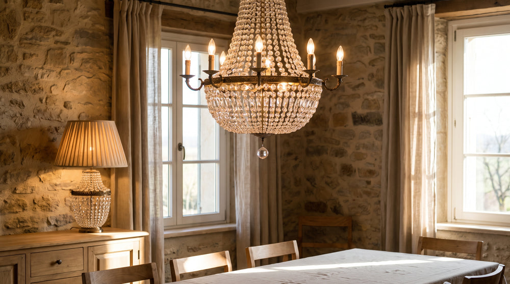Crystal light fixtures