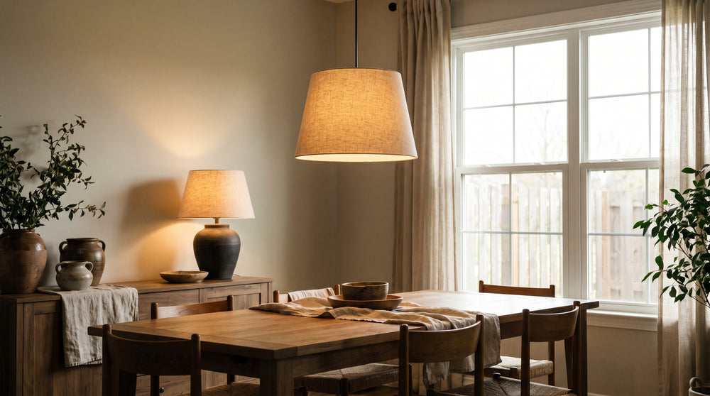 Fabric light fixtures