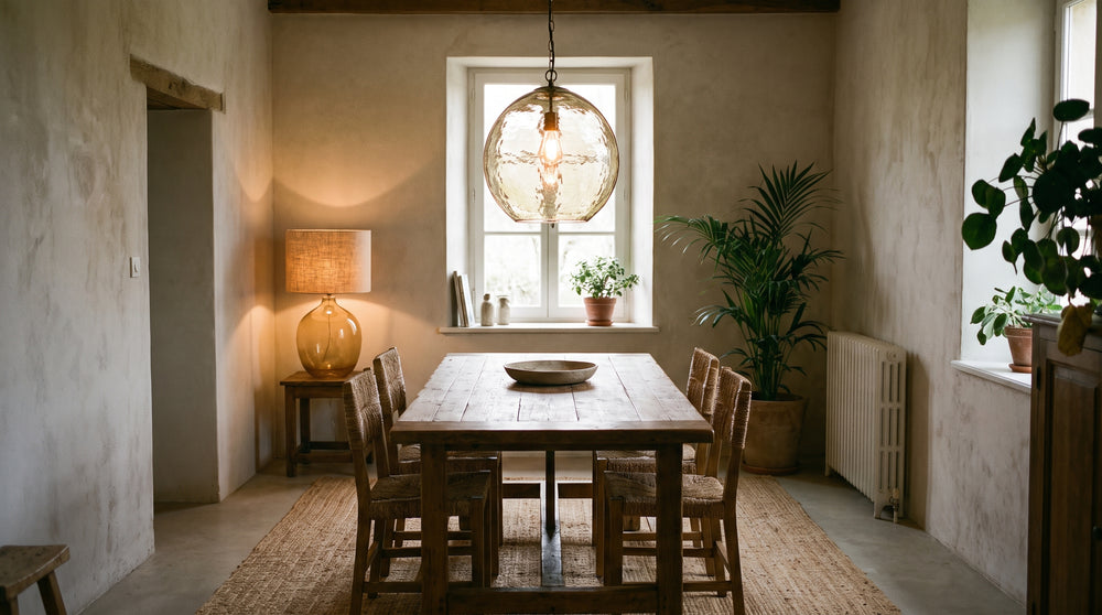 Smoked glass light fixtures