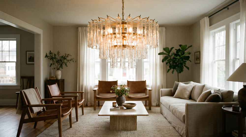 Incandescent chandelier