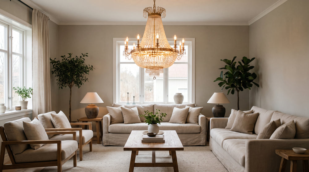 Bird chandelier