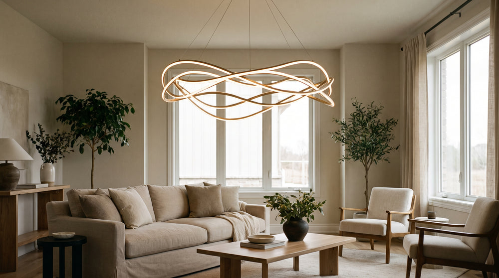 LED chandeliers for living room