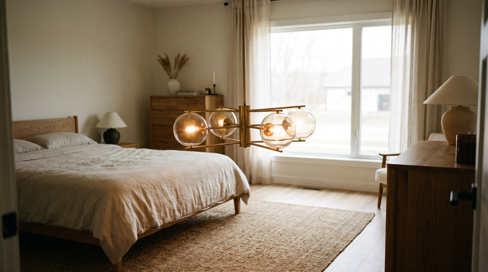 Modern bedroom ceiling light