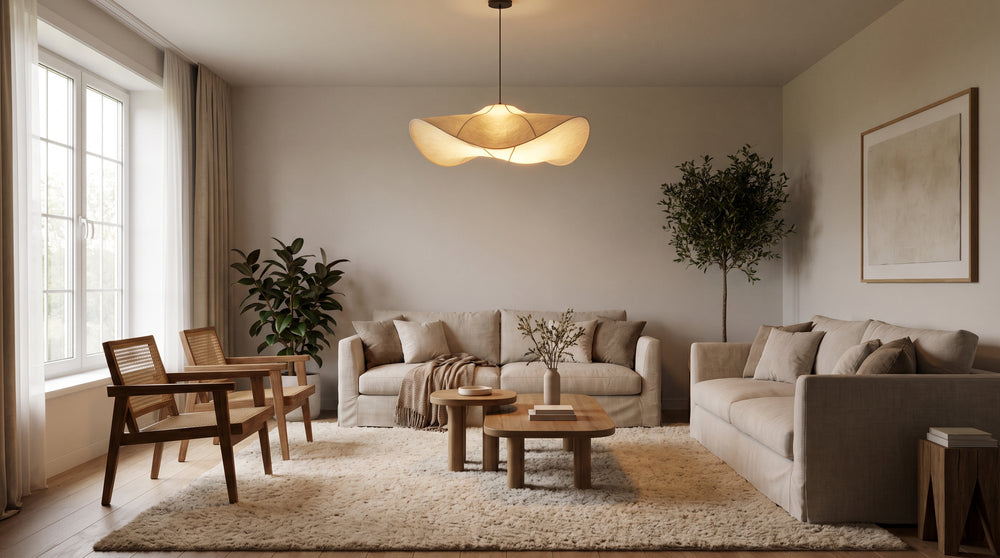 Brown ceiling light
