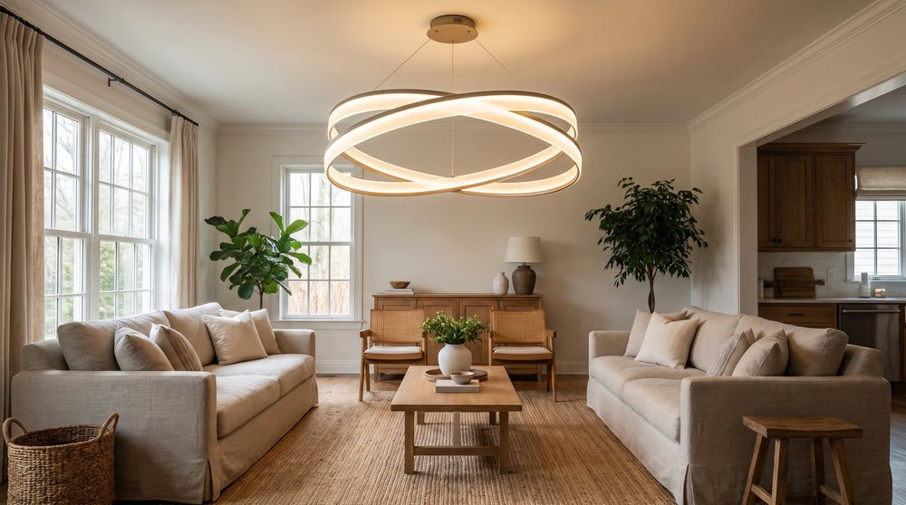 Modern LED ceiling lights for living room